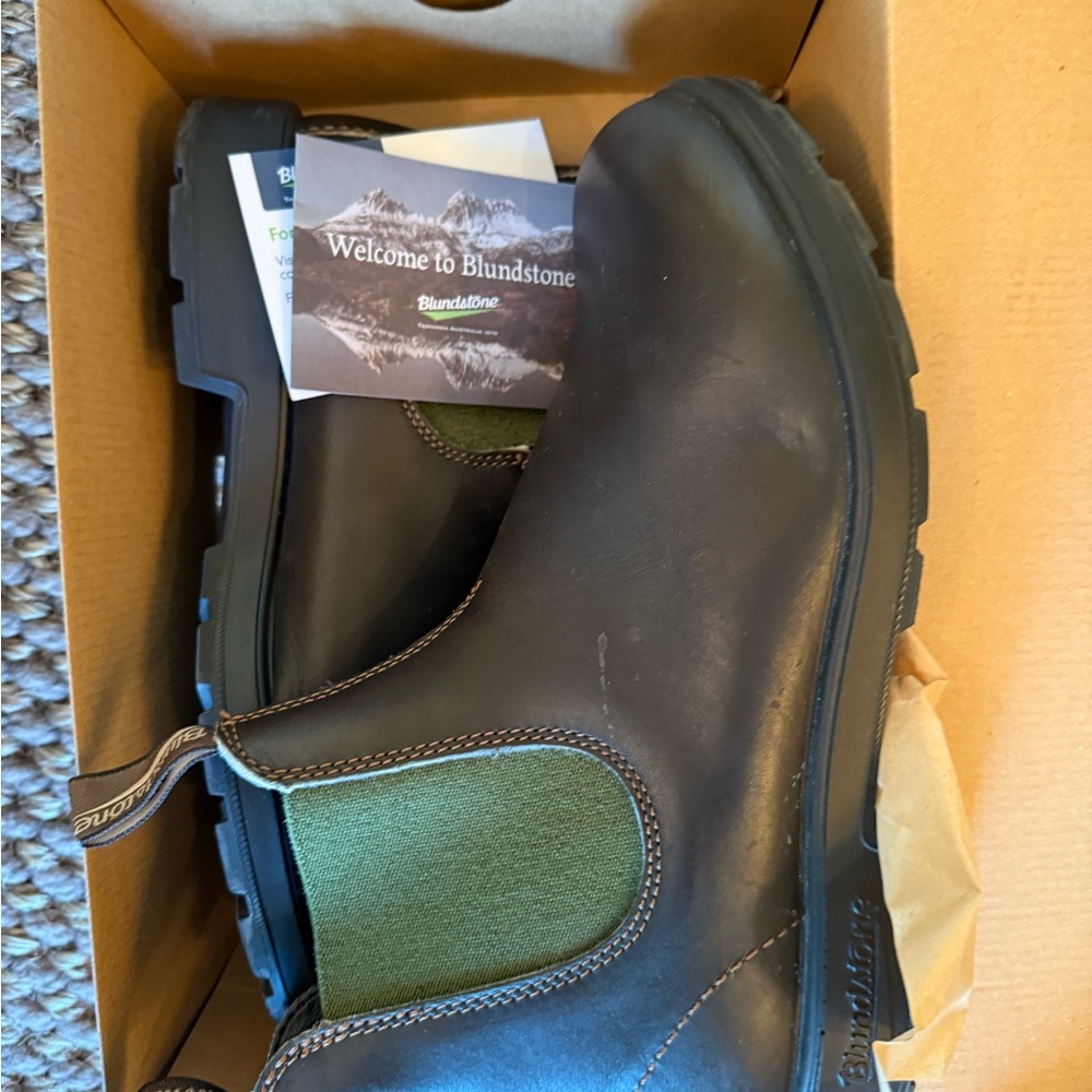 Blundstone Men's Brown Chelsea Boots